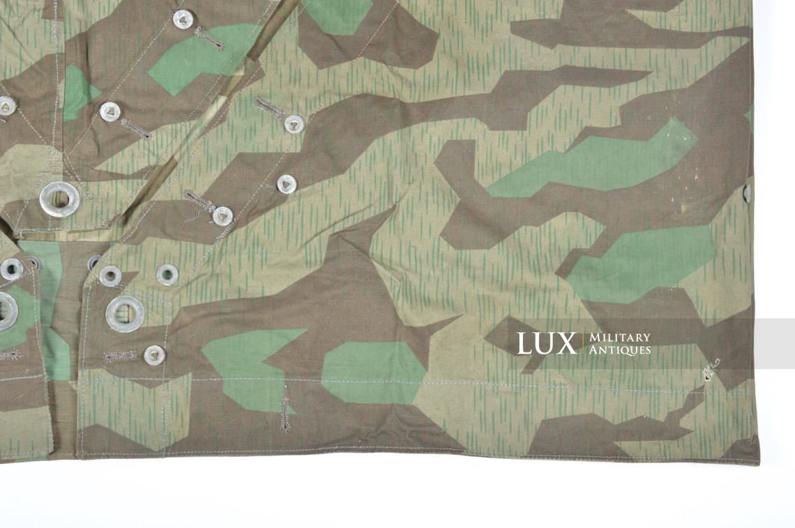 German Heer/Luftwaffe splinter camouflage shelter quarter/poncho, « 1942 » - photo 11