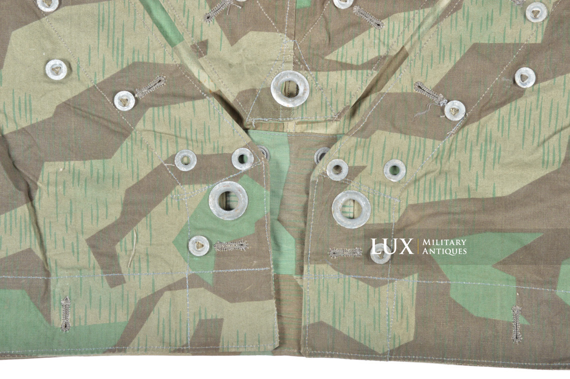 German Heer/Luftwaffe splinter camouflage shelter quarter/poncho, « 1942 » - photo 12