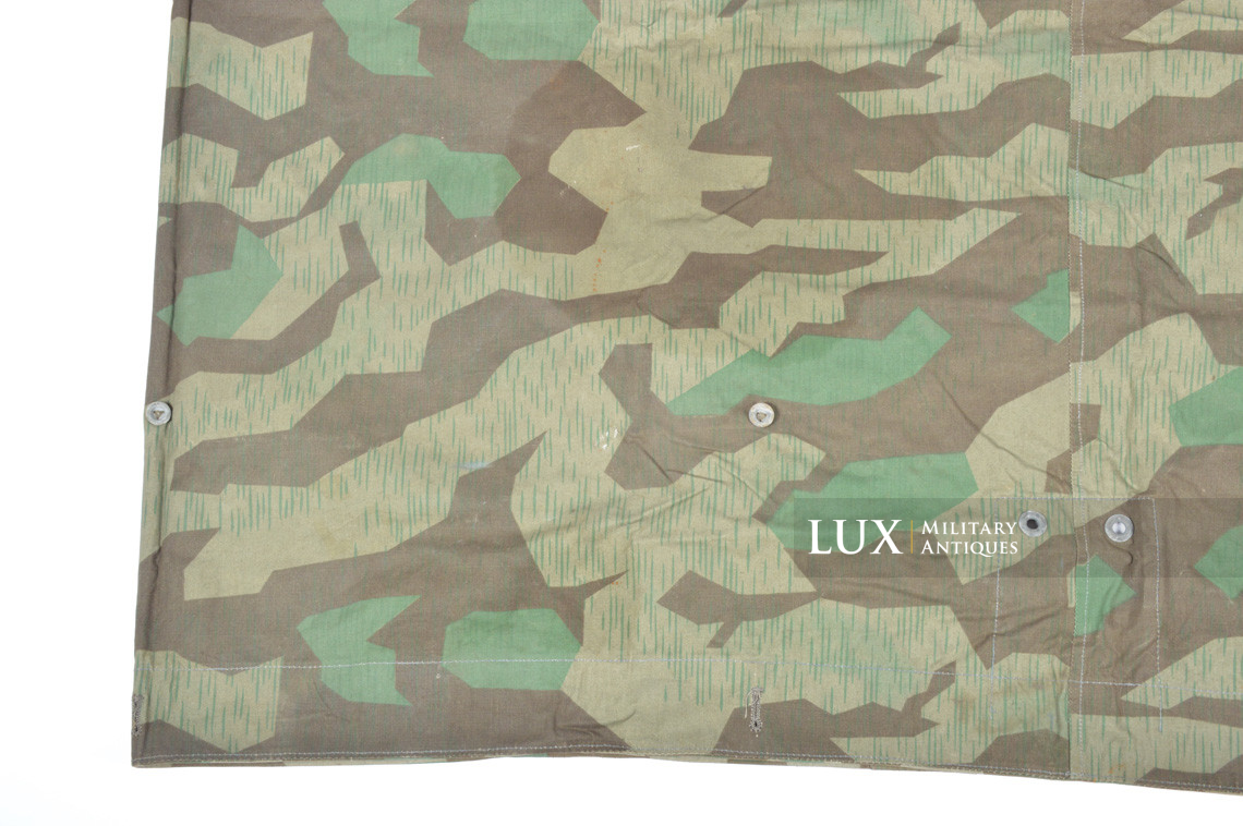 German Heer/Luftwaffe splinter camouflage shelter quarter/poncho, « 1942 » - photo 14