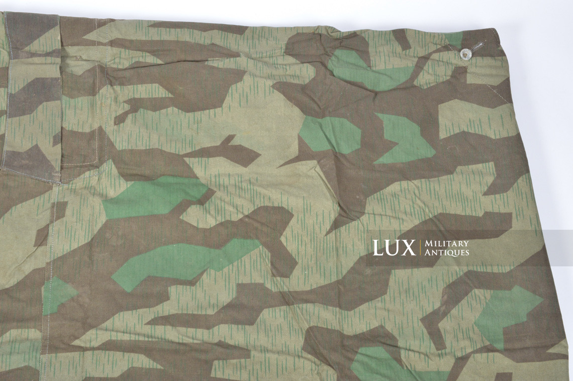 German Heer/Luftwaffe splinter camouflage shelter quarter/poncho, « 1942 » - photo 16