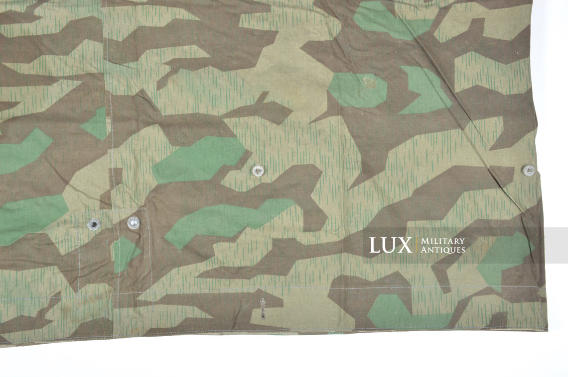 German Heer/Luftwaffe splinter camouflage shelter quarter/poncho, « 1942 » - photo 17