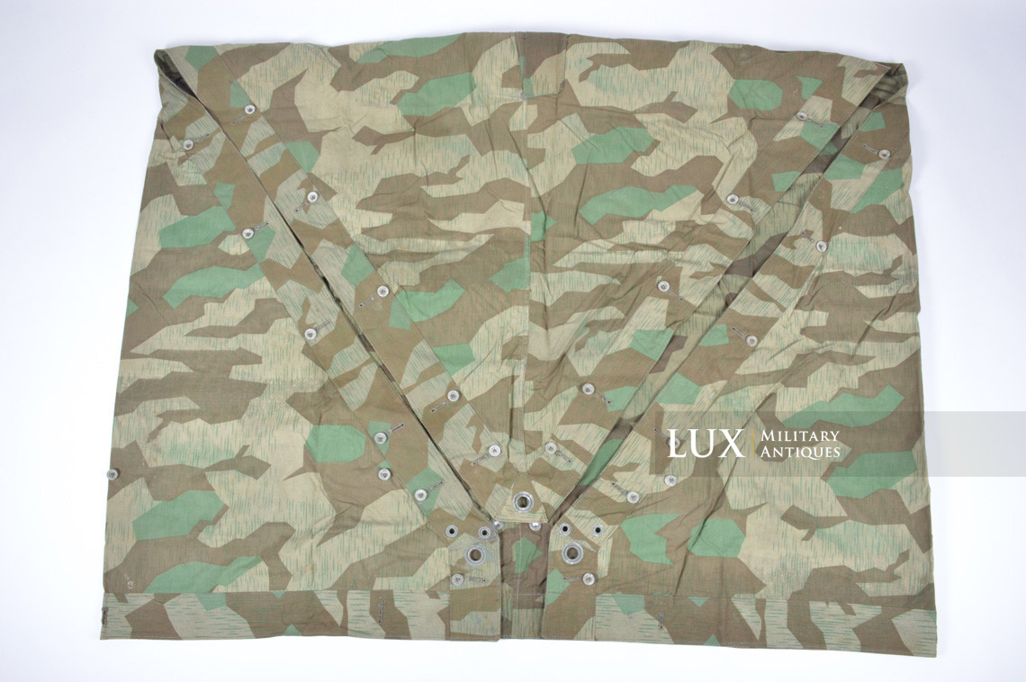 German Heer/Luftwaffe splinter camouflage shelter quarter/poncho, « 1942 » - photo 19