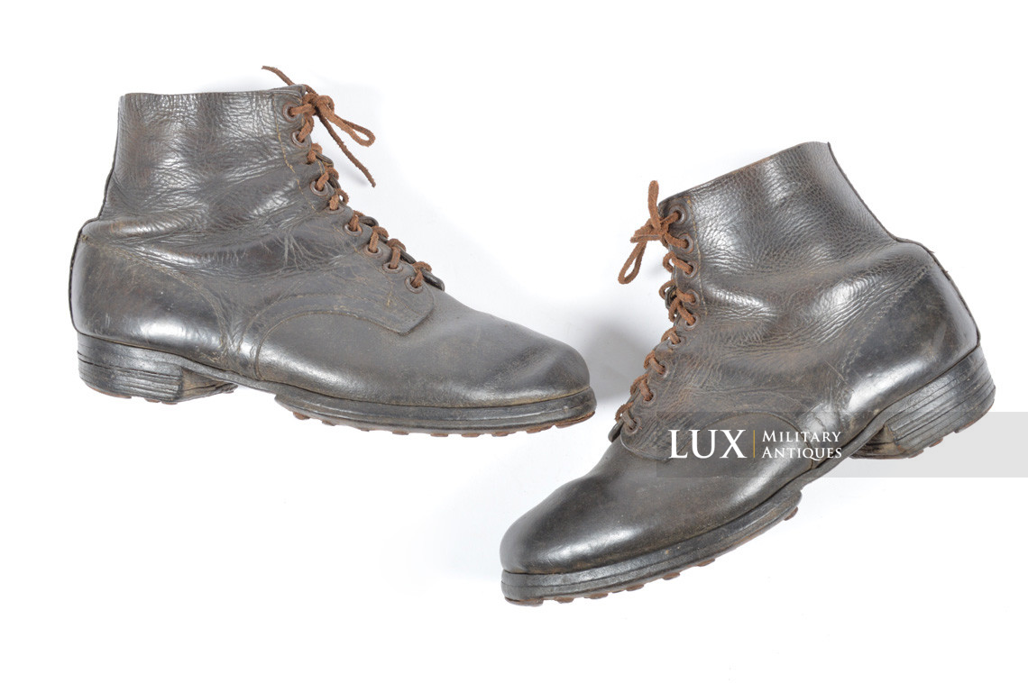 Late-war German low ankle boots - photo 4