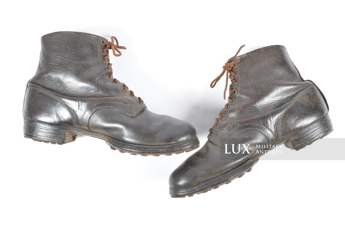 Late-war German low ankle boots - photo 8