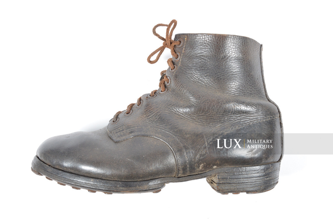 Late-war German low ankle boots - photo 9