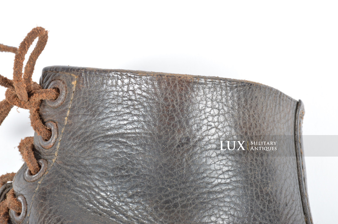 Late-war German low ankle boots - photo 10