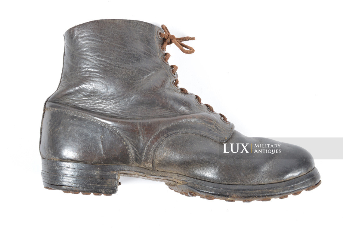 Late-war German low ankle boots - photo 13