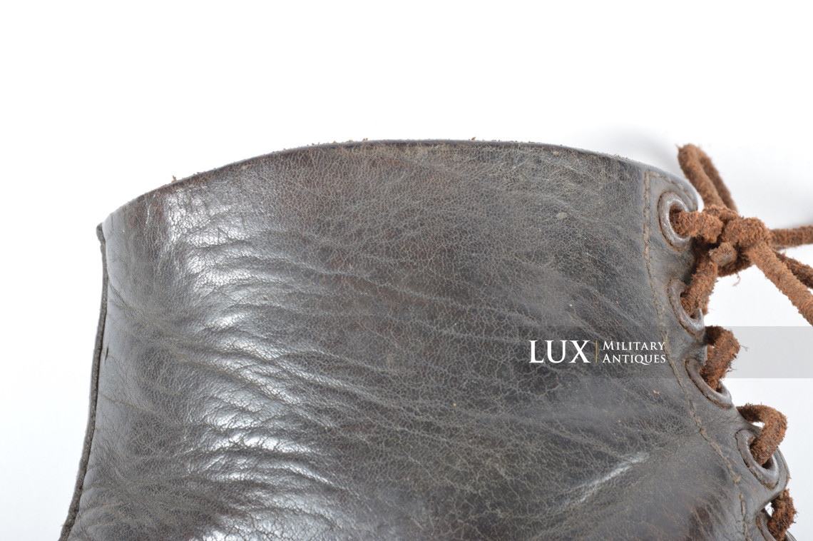 Late-war German low ankle boots - photo 14