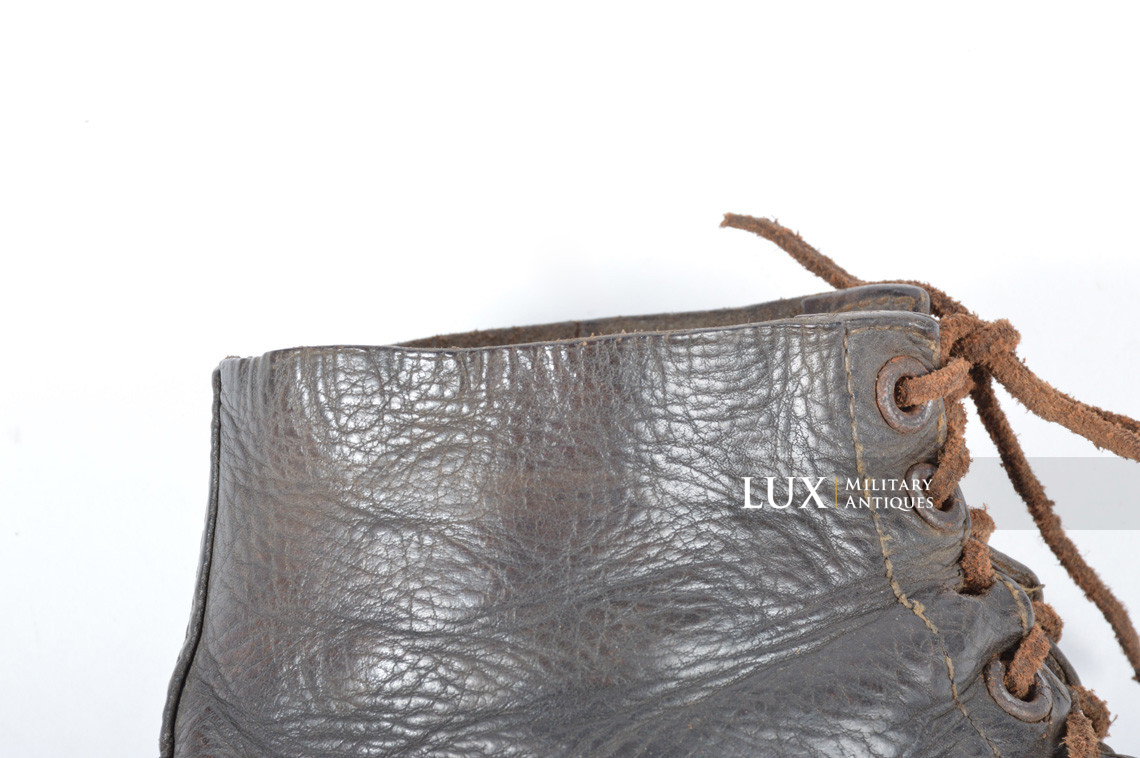 Late-war German low ankle boots - photo 22