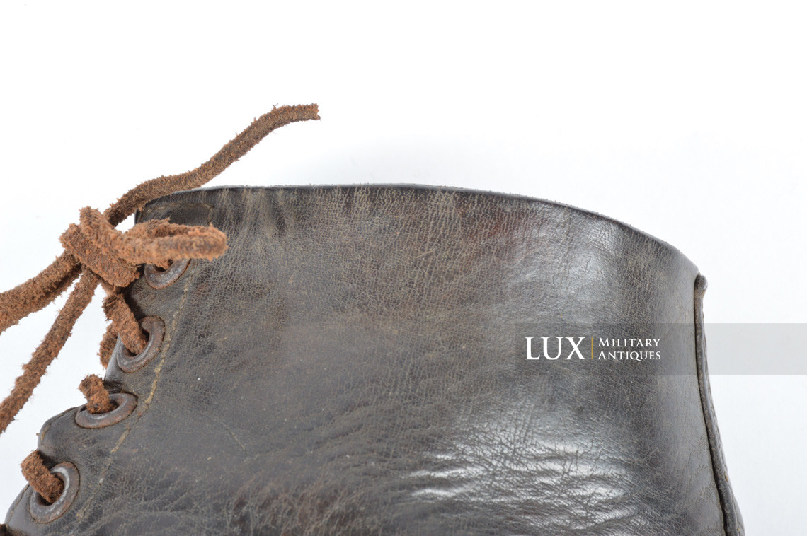 Late-war German low ankle boots - photo 26