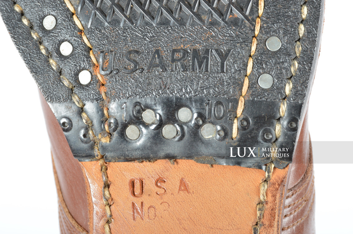 U.S. Army early issued low combat service boots - photo 18