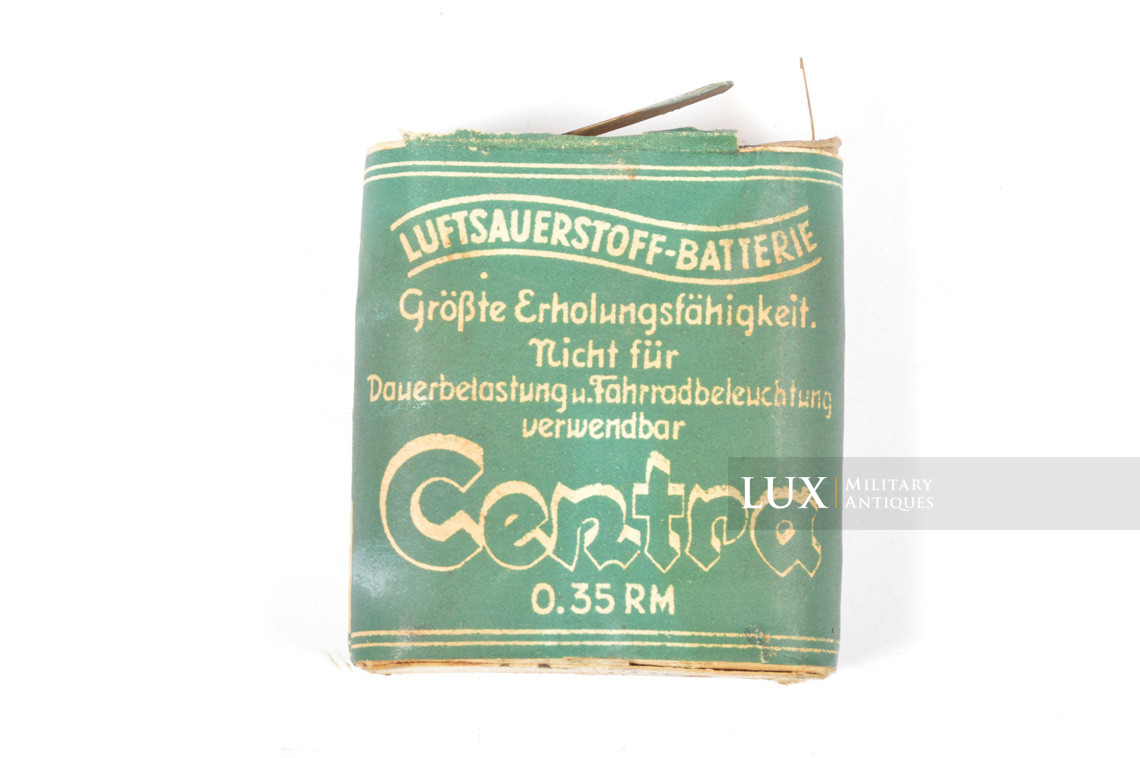 German issue flashlight battery, « 1943 » - photo 4