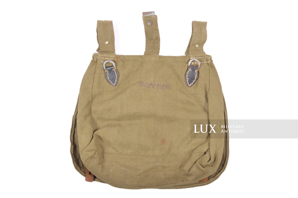 German late-war Heer/Waffen-SS breadbag, « named » - photo 12