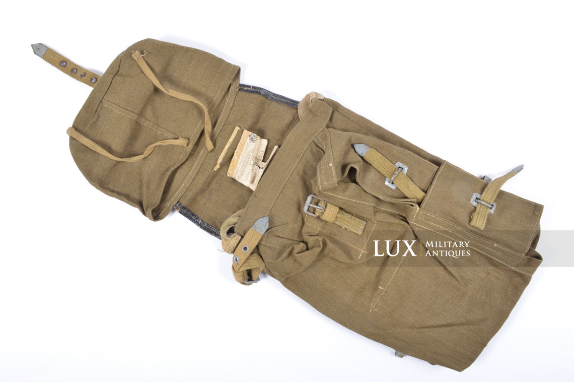 German late-war pioneer combat assault backpack, « Inventory label » - photo 15