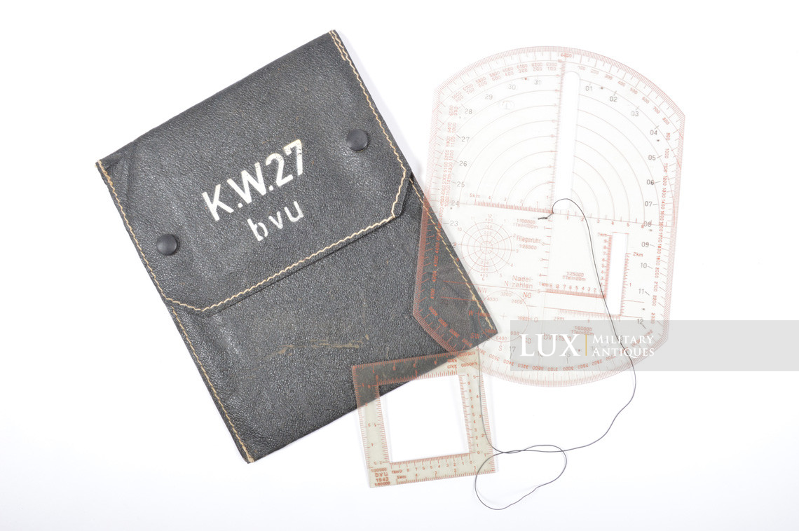 Accessoires allemands de mesure sur carte, « K.W.27 bvu » - photo 4