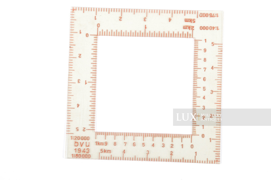 Accessoires allemands de mesure sur carte, « K.W.27 bvu » - photo 16