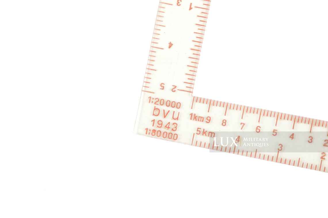 Accessoires allemands de mesure sur carte, « K.W.27 bvu » - photo 17