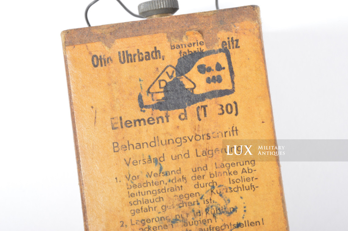German FF33 field phone battery, « 1944 » - photo 8