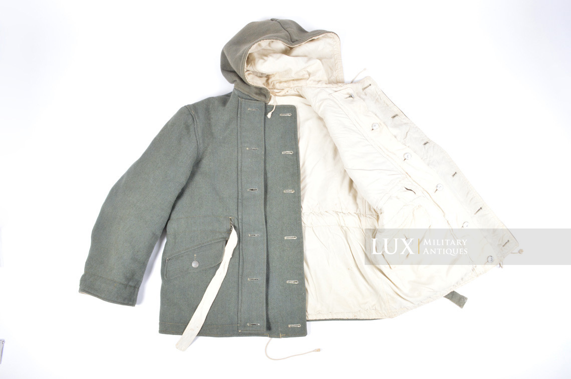 Early German Heer / Waffen-SS winter combat reversible to white parka - photo 19