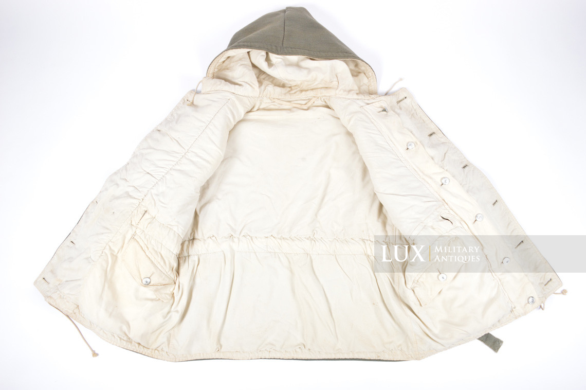 Early German Heer / Waffen-SS winter combat reversible to white parka - photo 22