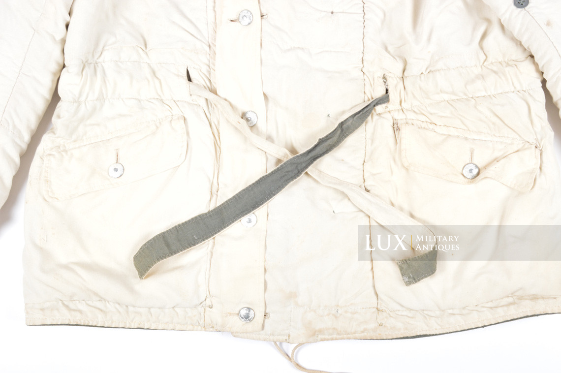 Early German Heer / Waffen-SS winter combat reversible to white parka - photo 29
