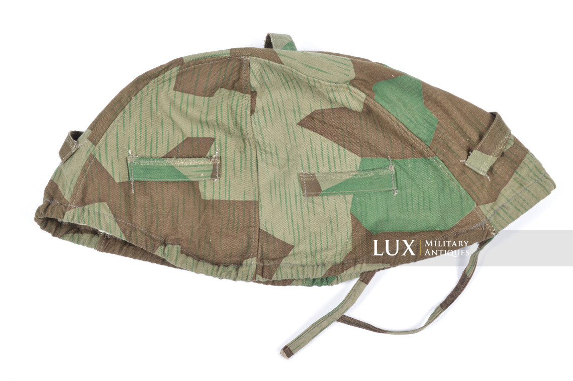 German army issued splinter camo helmet cover, « SS 03208 » - photo 27