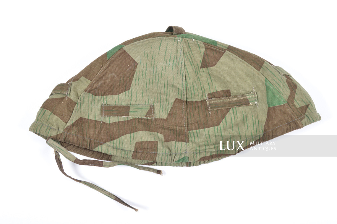 German army issued splinter camo helmet cover, « SS 03208 » - photo 28