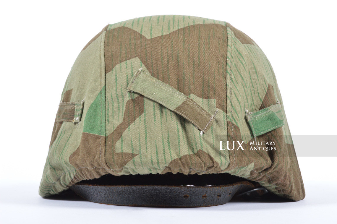 German army issued splinter camo helmet cover, « SS 03208 » - photo 8