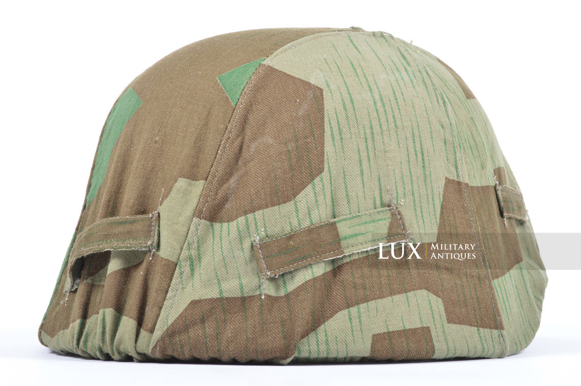 German army issued splinter camo helmet cover, « SS 03208 » - photo 11