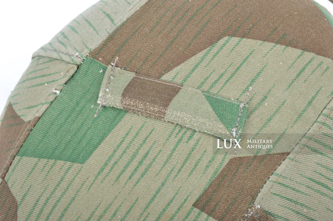 German army issued splinter camo helmet cover, « SS 03208 » - photo 23