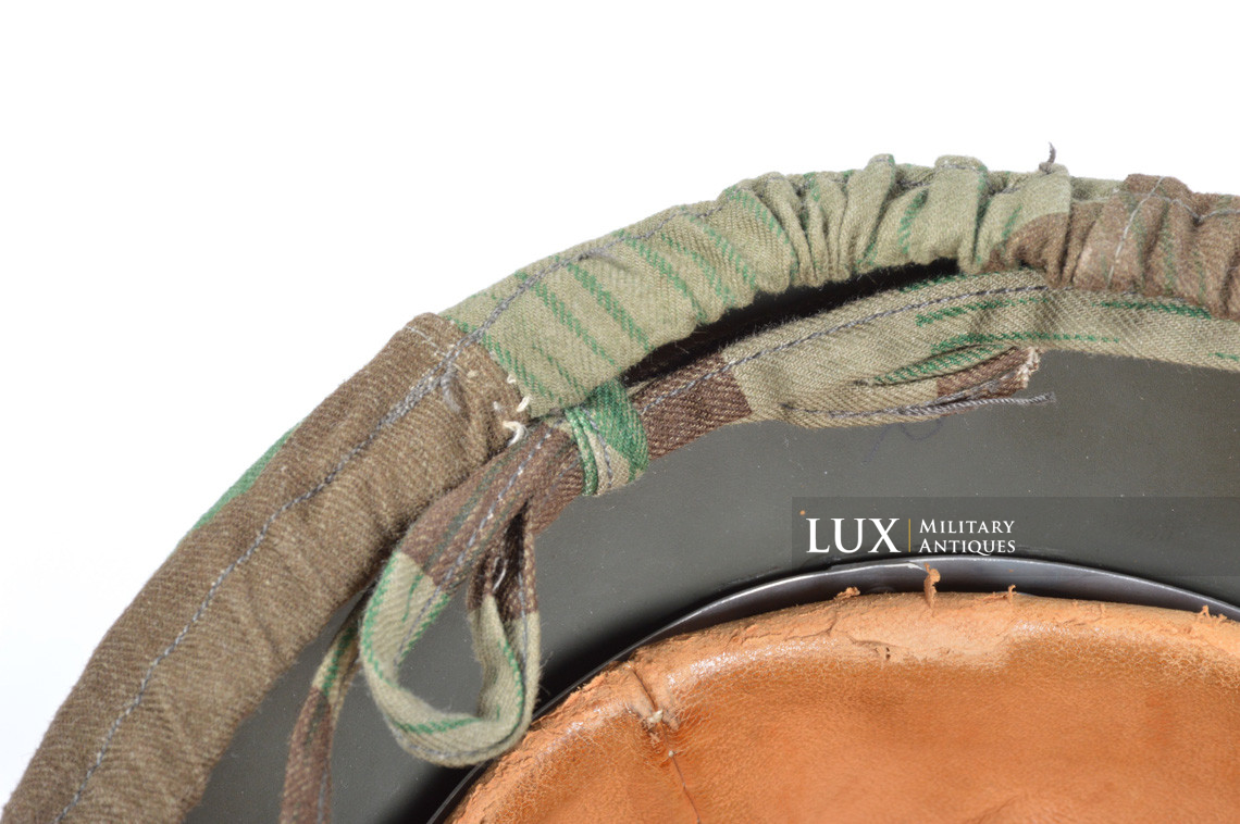 German army issued splinter camo helmet cover, « SS 03208 » - photo 25