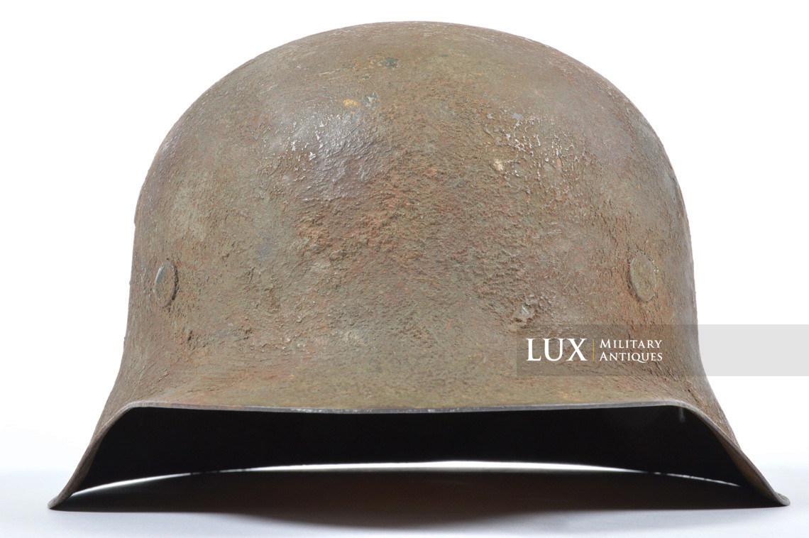 Casque allemand M42 Heer bétonné et camouflé deux tons - photo 8