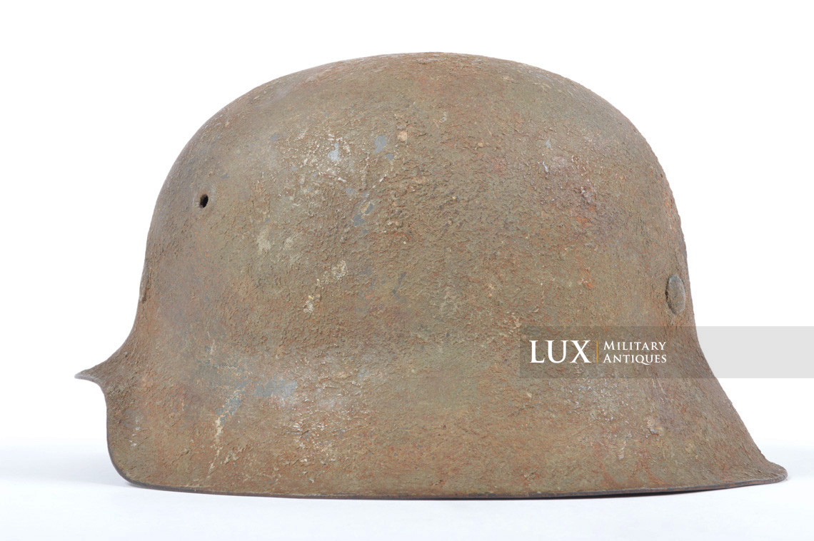 Casque allemand M42 Heer bétonné et camouflé deux tons - photo 13