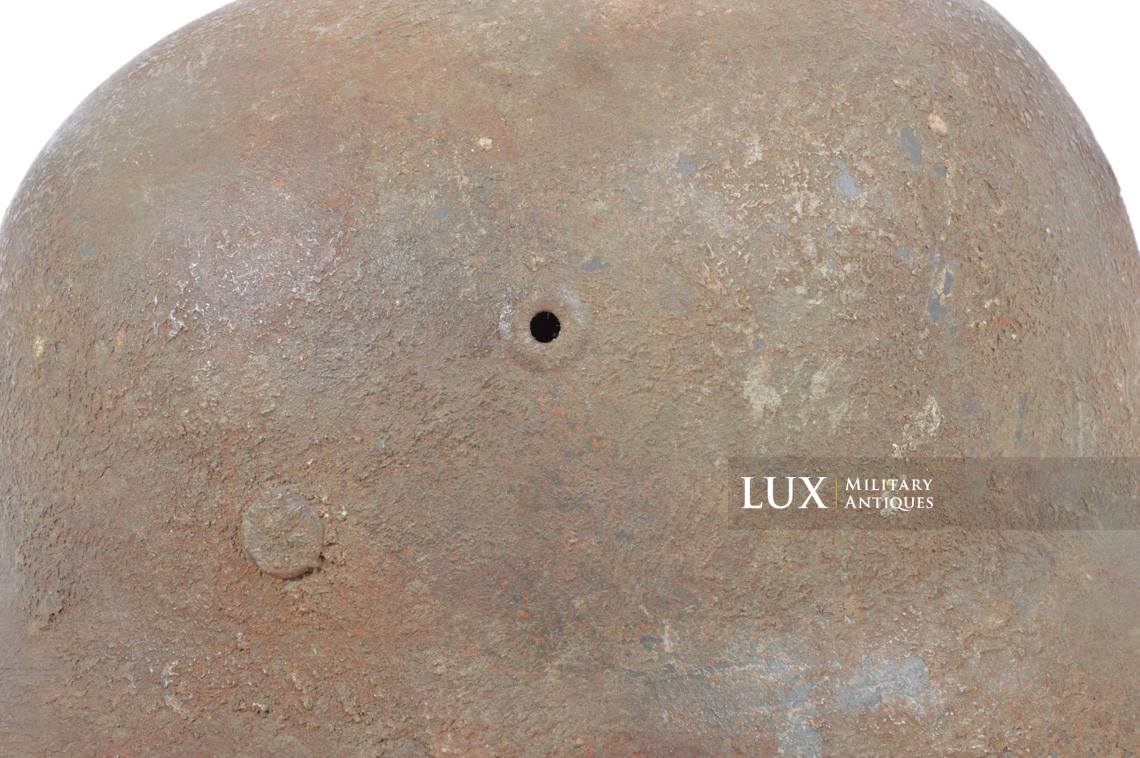 Casque allemand M42 Heer bétonné et camouflé deux tons - photo 16