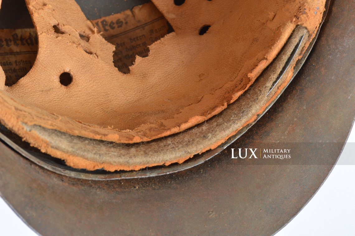 Casque allemand M42 Heer bétonné et camouflé deux tons - photo 49