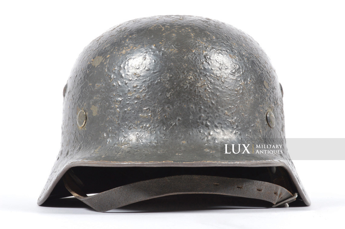 Casque allemand M35 Heer camouflé texturé, « ET64 » - photo 8