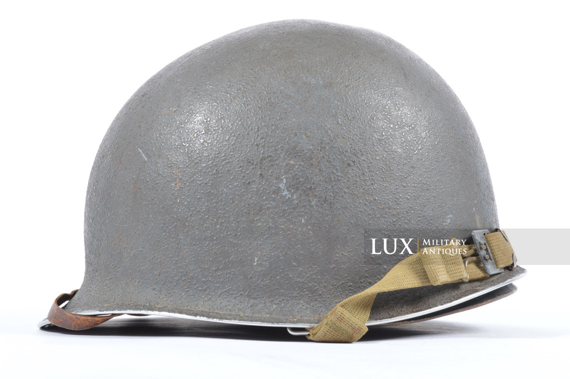 USM1 2nd lieutenant's fixed bale front seam combat helmet set, « U.S. NAVY » - photo 14