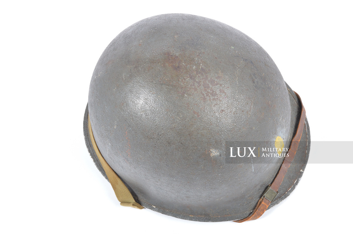 USM1 2nd lieutenant's fixed bale front seam combat helmet set, « U.S. NAVY » - photo 16