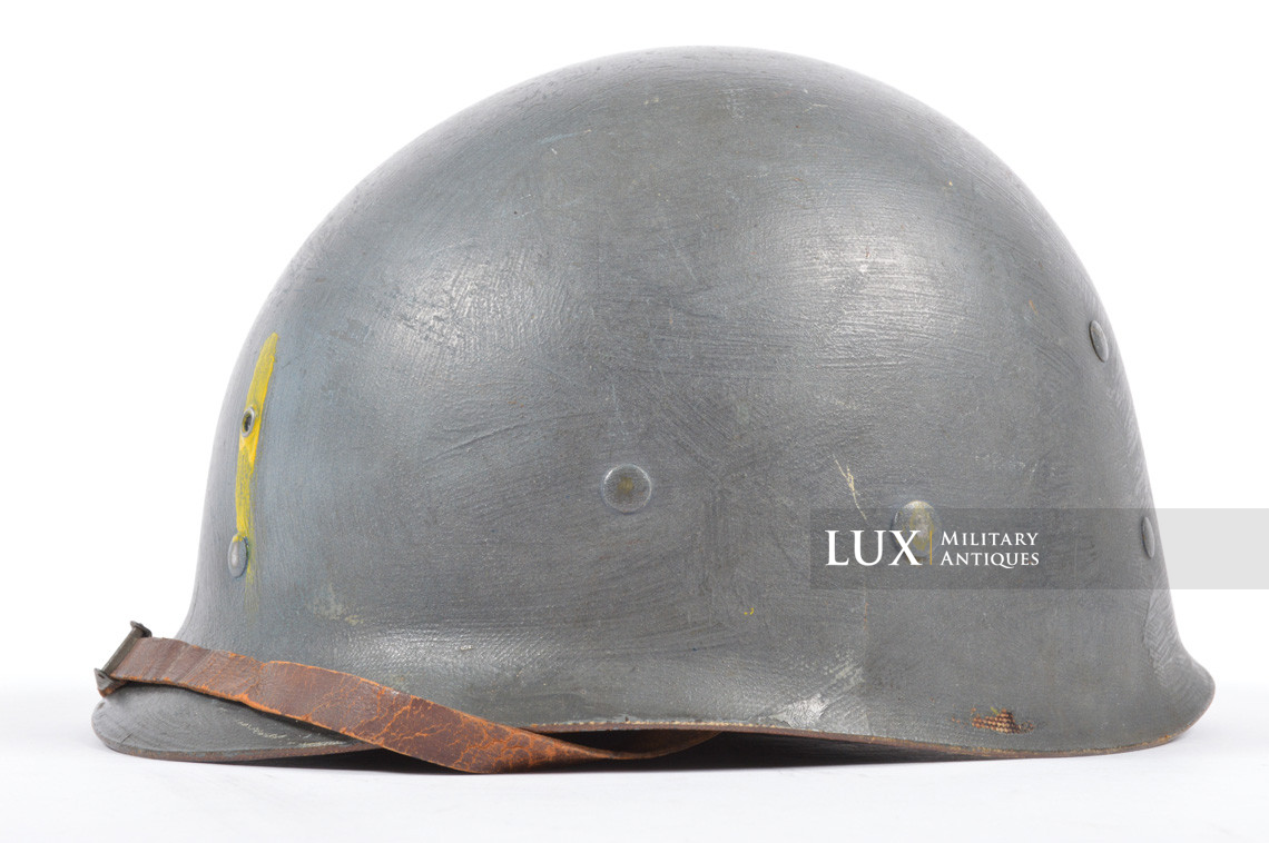 USM1 2nd lieutenant's fixed bale front seam combat helmet set, « U.S. NAVY » - photo 45