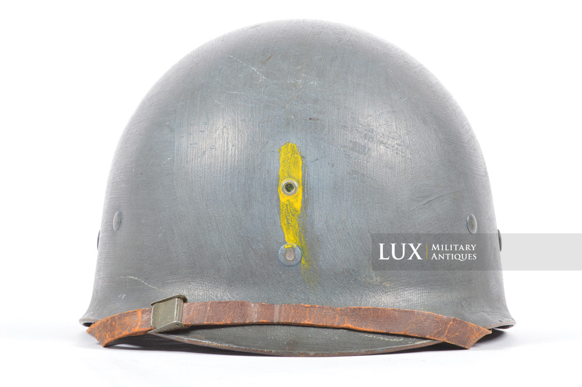 USM1 2nd lieutenant's fixed bale front seam combat helmet set, « U.S. NAVY » - photo 46