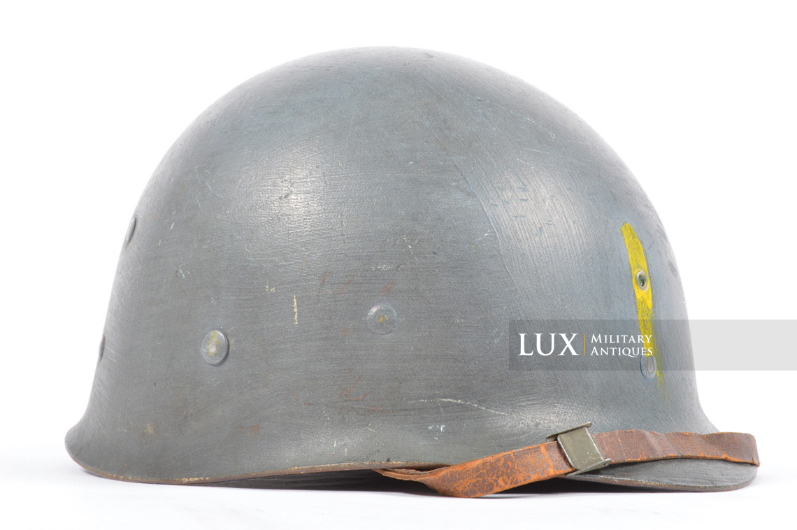 USM1 2nd lieutenant's fixed bale front seam combat helmet set, « U.S. NAVY » - photo 47
