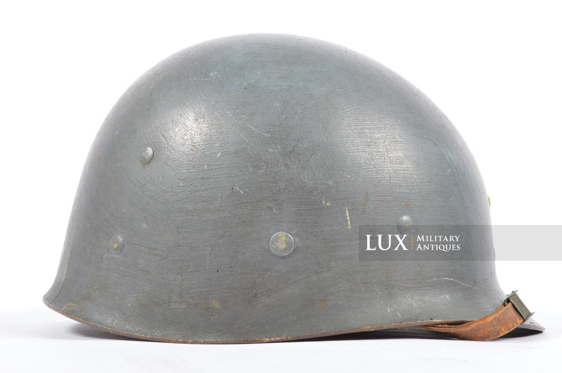 USM1 2nd lieutenant's fixed bale front seam combat helmet set, « U.S. NAVY » - photo 48