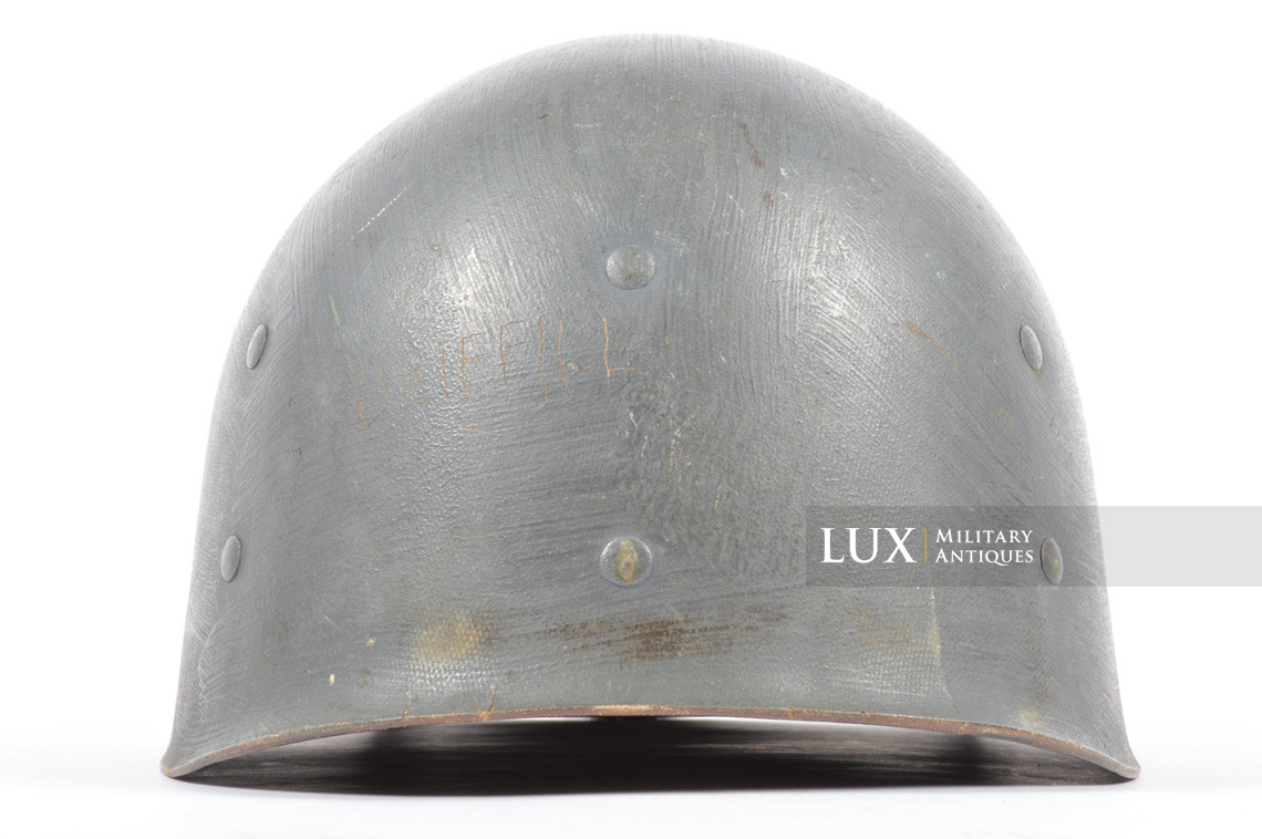 USM1 2nd lieutenant's fixed bale front seam combat helmet set, « U.S. NAVY » - photo 50