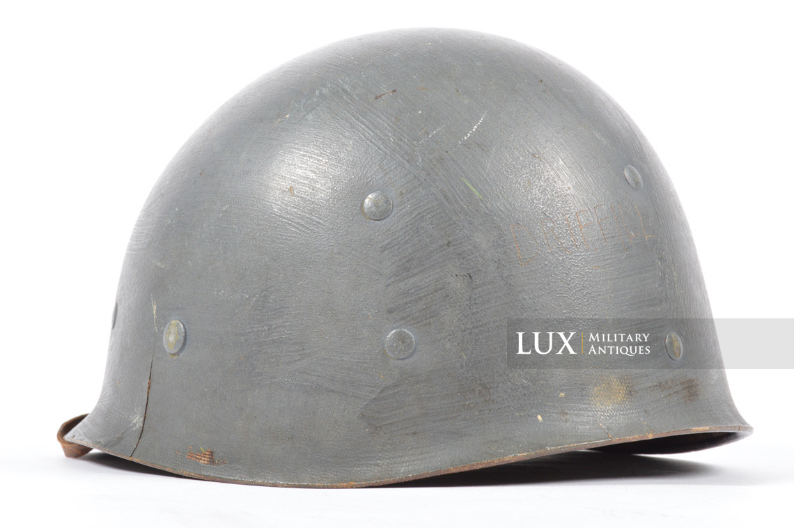 USM1 2nd lieutenant's fixed bale front seam combat helmet set, « U.S. NAVY » - photo 51