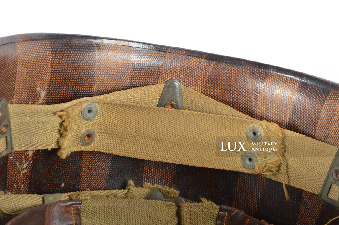 USM1 2nd lieutenant's fixed bale front seam combat helmet set, « U.S. NAVY » - photo 64