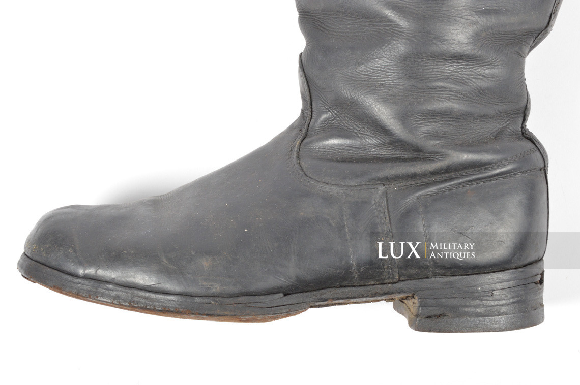 Early SS unit marked leather jack boots, « TOTENKOPF » - photo 10