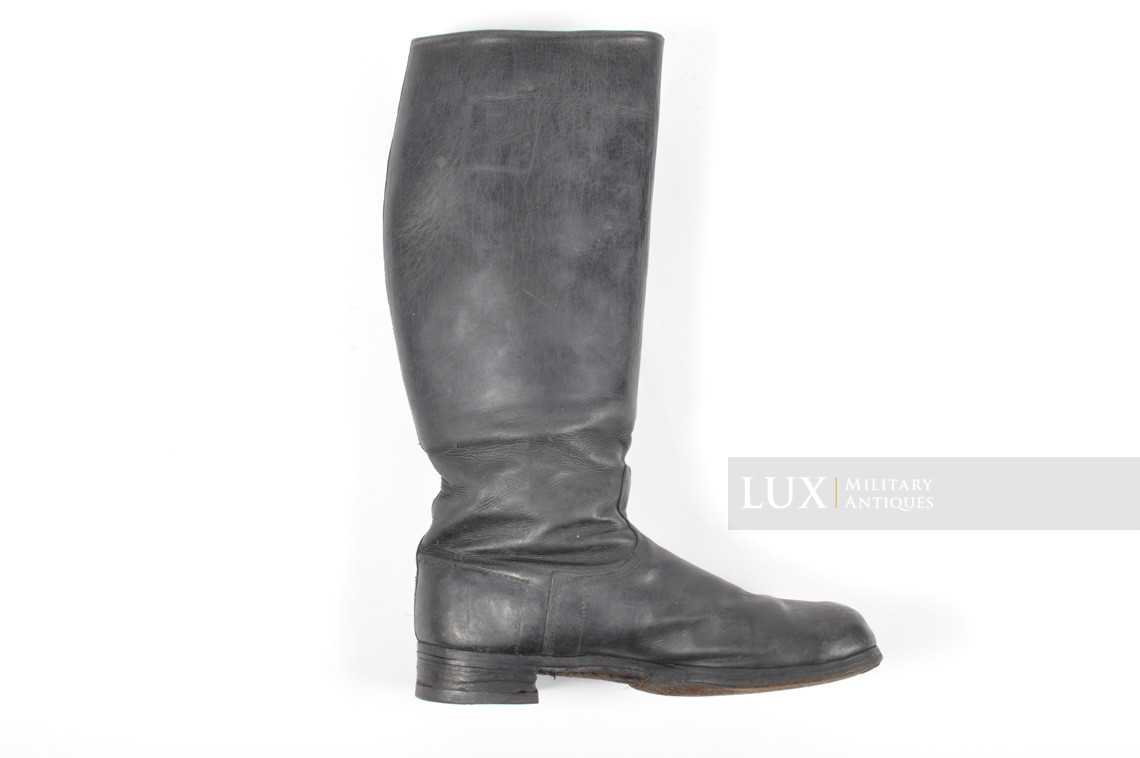 Early SS unit marked leather jack boots, « TOTENKOPF » - photo 11
