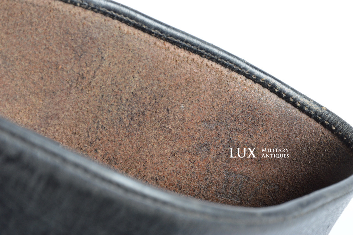 Early SS unit marked leather jack boots, « TOTENKOPF » - photo 24