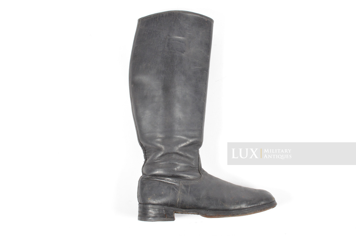 Early SS unit marked leather jack boots, « TOTENKOPF » - photo 25