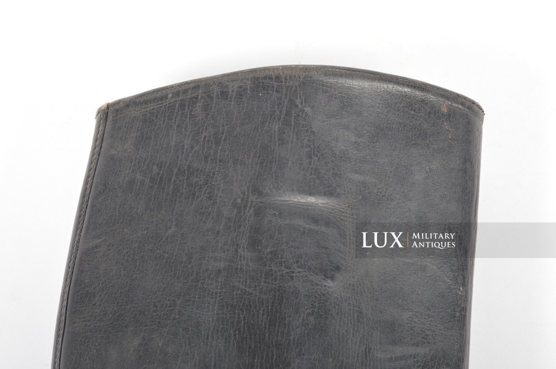 Early SS unit marked leather jack boots, « TOTENKOPF » - photo 26